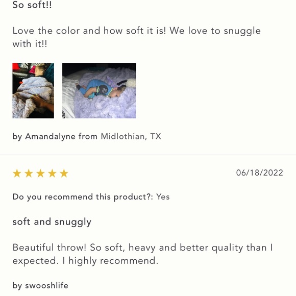 Anthropologie NWT coral faux fur 70” x 60” blanket; top rated, sold out @anthro - Picture 3 of 8